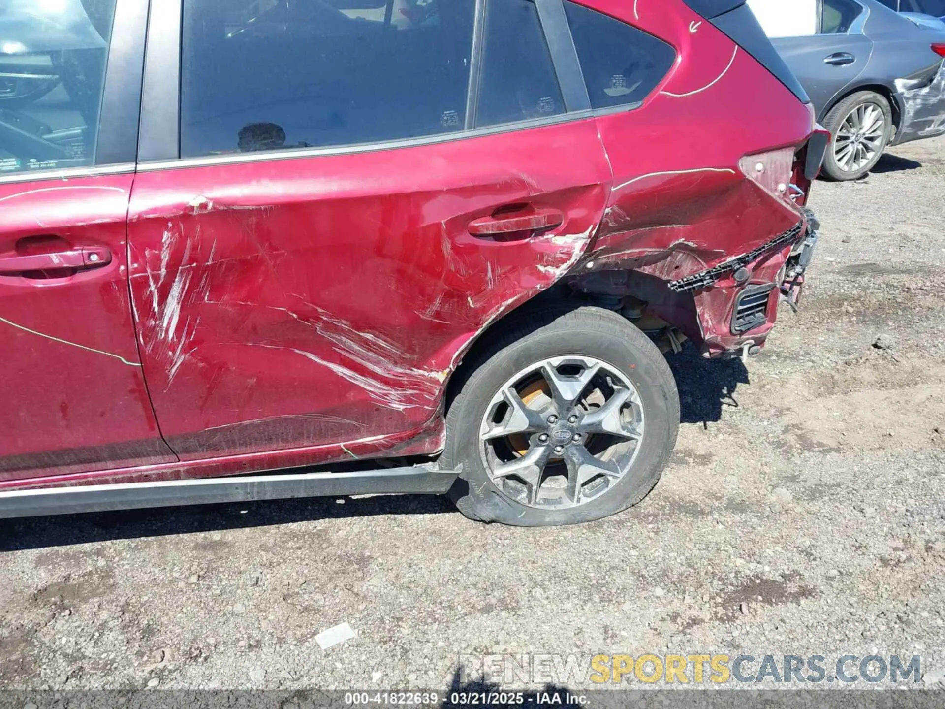 6 Photograph of a damaged car JF2GTADC1K8339503 SUBARU CROSSTREK 2019