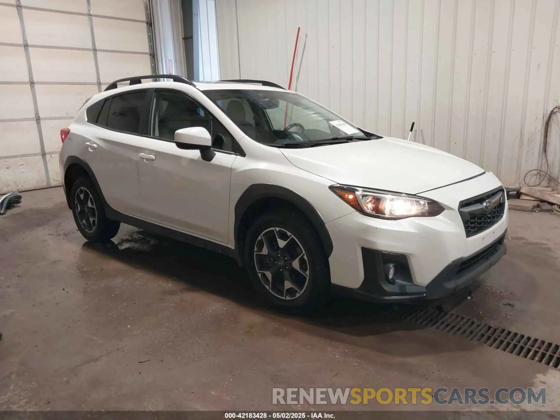1 Photograph of a damaged car JF2GTADC2K8317302 SUBARU CROSSTREK 2019