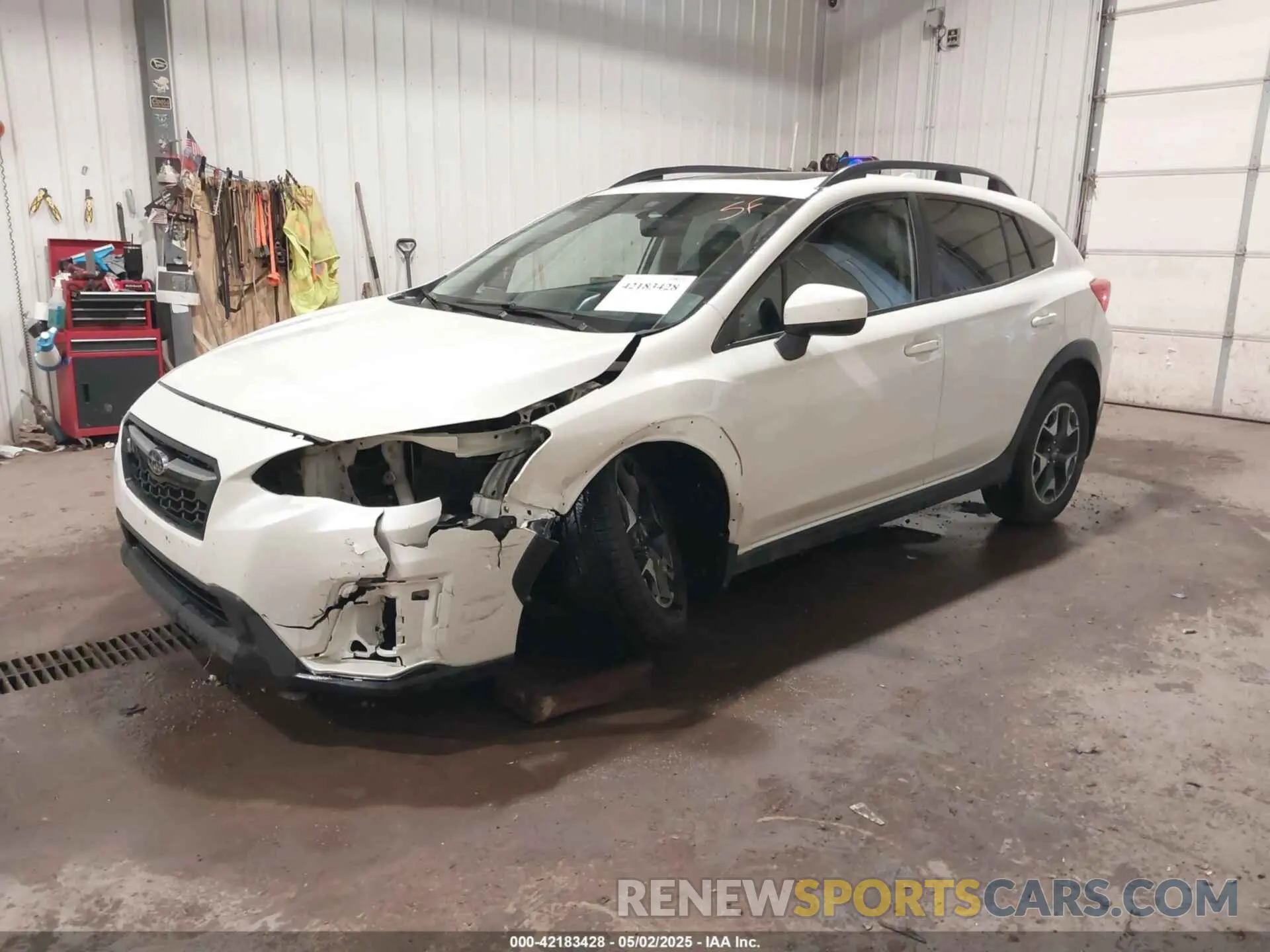 2 Photograph of a damaged car JF2GTADC2K8317302 SUBARU CROSSTREK 2019