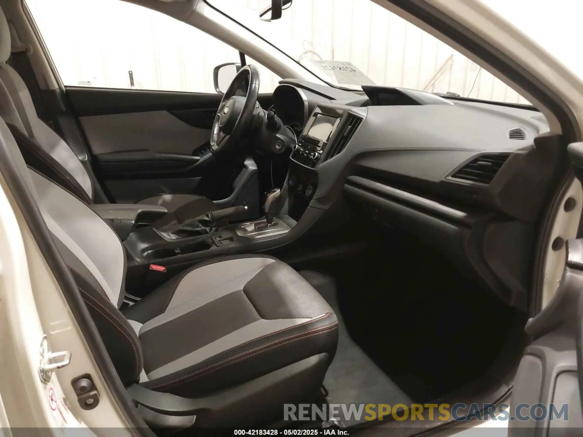 5 Photograph of a damaged car JF2GTADC2K8317302 SUBARU CROSSTREK 2019