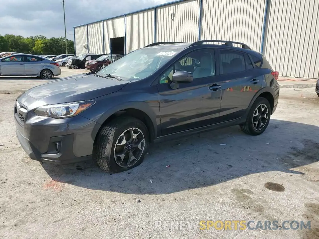 1 Photograph of a damaged car JF2GTADC3K8304963 SUBARU CROSSTREK 2019
