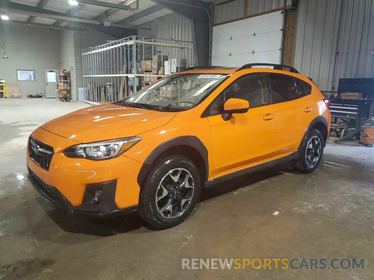 1 Photograph of a damaged car JF2GTADC7K8239597 SUBARU CROSSTREK 2019