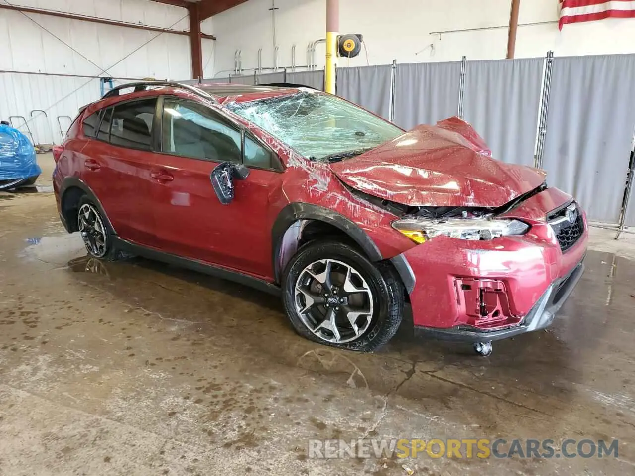 4 Photograph of a damaged car JF2GTADC9KH272729 SUBARU CROSSTREK 2019