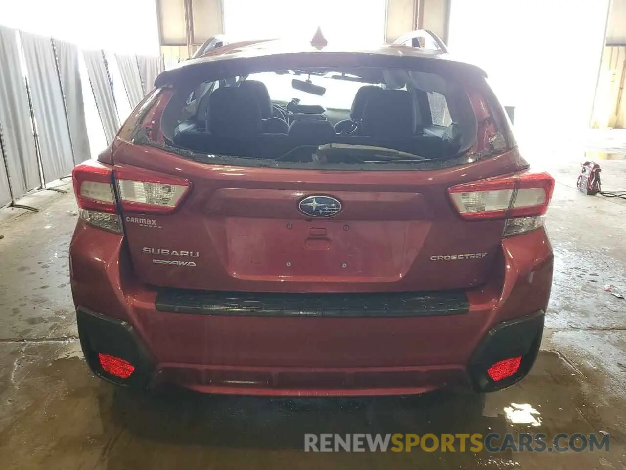 6 Photograph of a damaged car JF2GTADC9KH272729 SUBARU CROSSTREK 2019