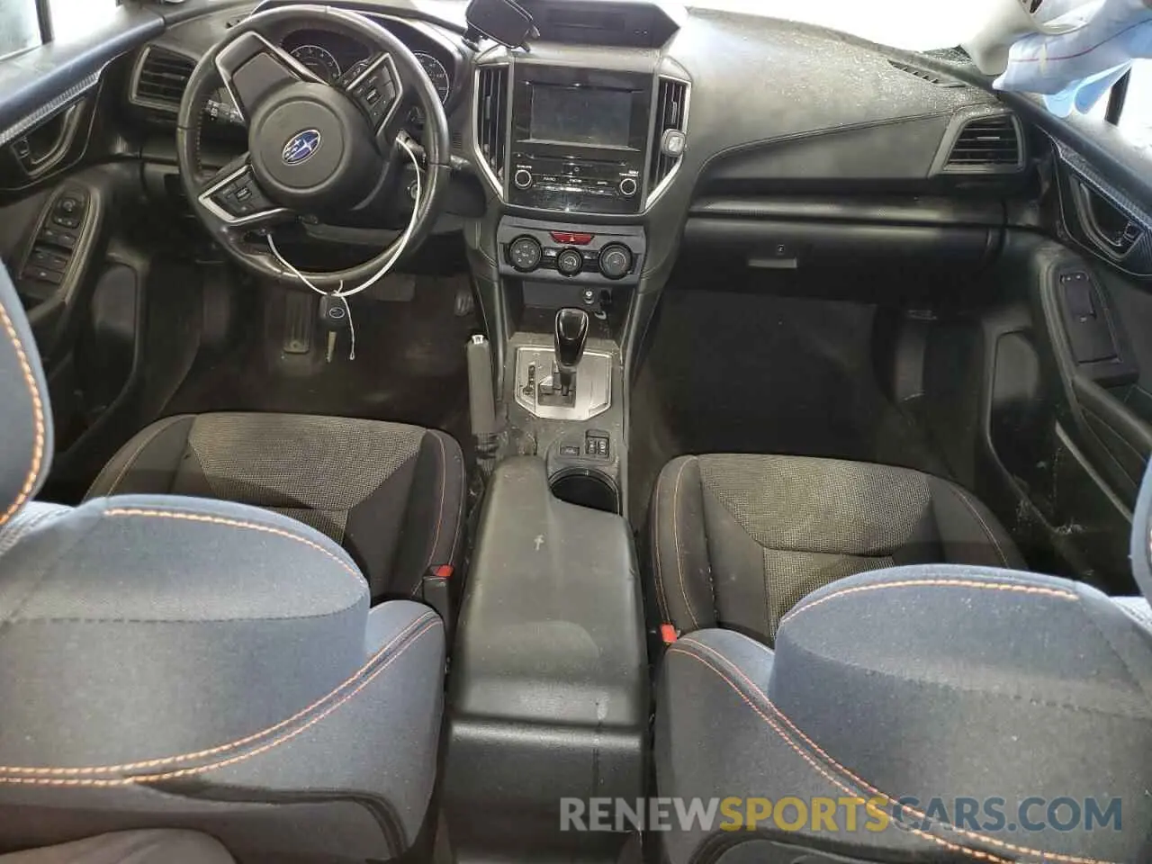 8 Photograph of a damaged car JF2GTADC9KH272729 SUBARU CROSSTREK 2019