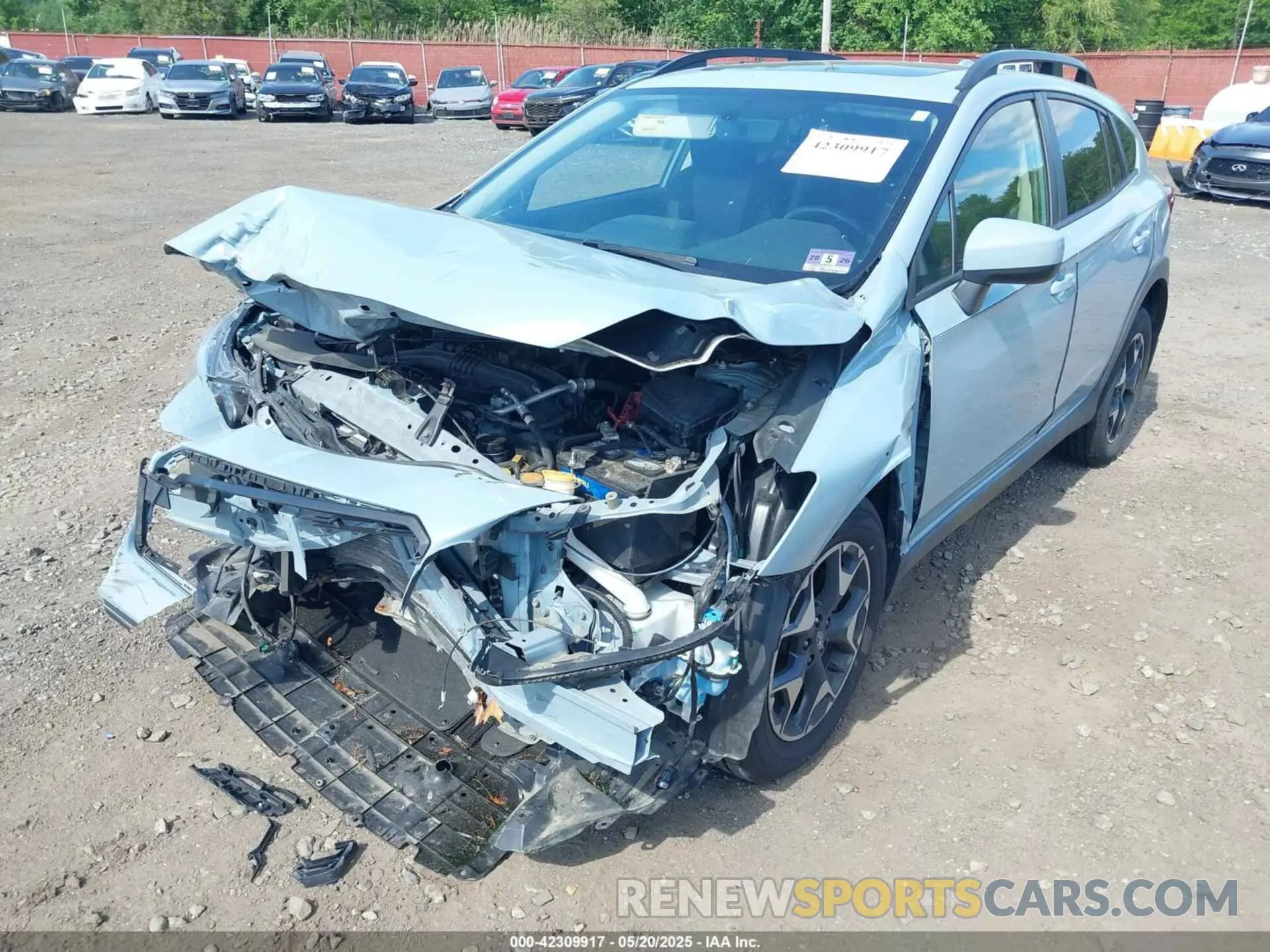 6 Photograph of a damaged car JF2GTADC9KH314882 SUBARU CROSSTREK 2019