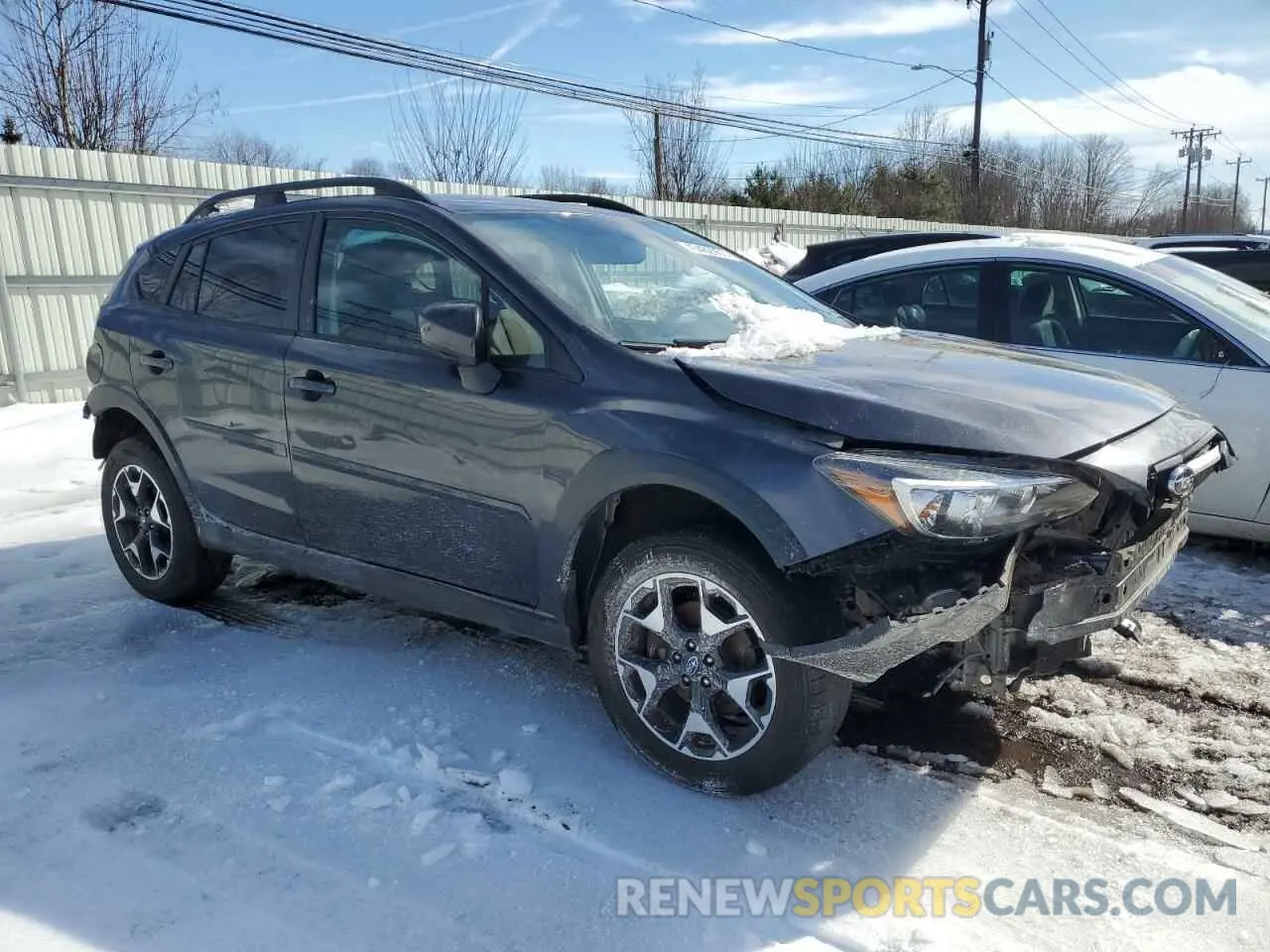 4 Photograph of a damaged car JF2GTADC9KH322576 SUBARU CROSSTREK 2019