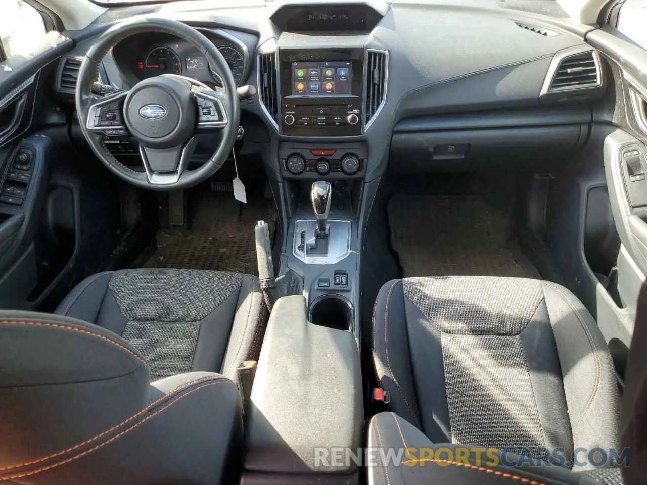 8 Photograph of a damaged car JF2GTADC9KH322576 SUBARU CROSSTREK 2019
