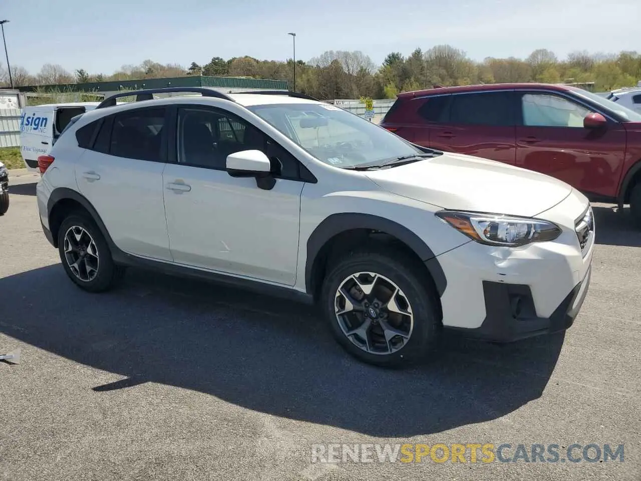 4 Photograph of a damaged car JF2GTAEC0K8286436 SUBARU CROSSTREK 2019