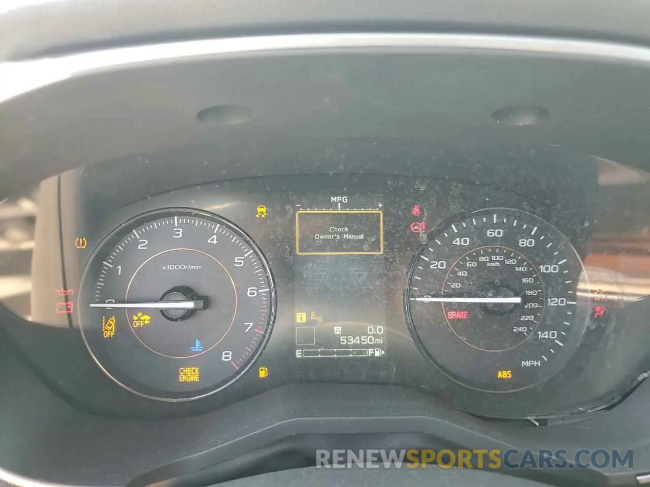 9 Photograph of a damaged car JF2GTAEC0K8286436 SUBARU CROSSTREK 2019