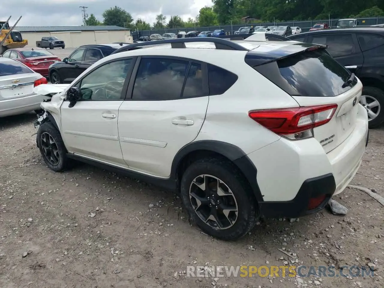 2 Photograph of a damaged car JF2GTAEC0KH207136 SUBARU CROSSTREK 2019