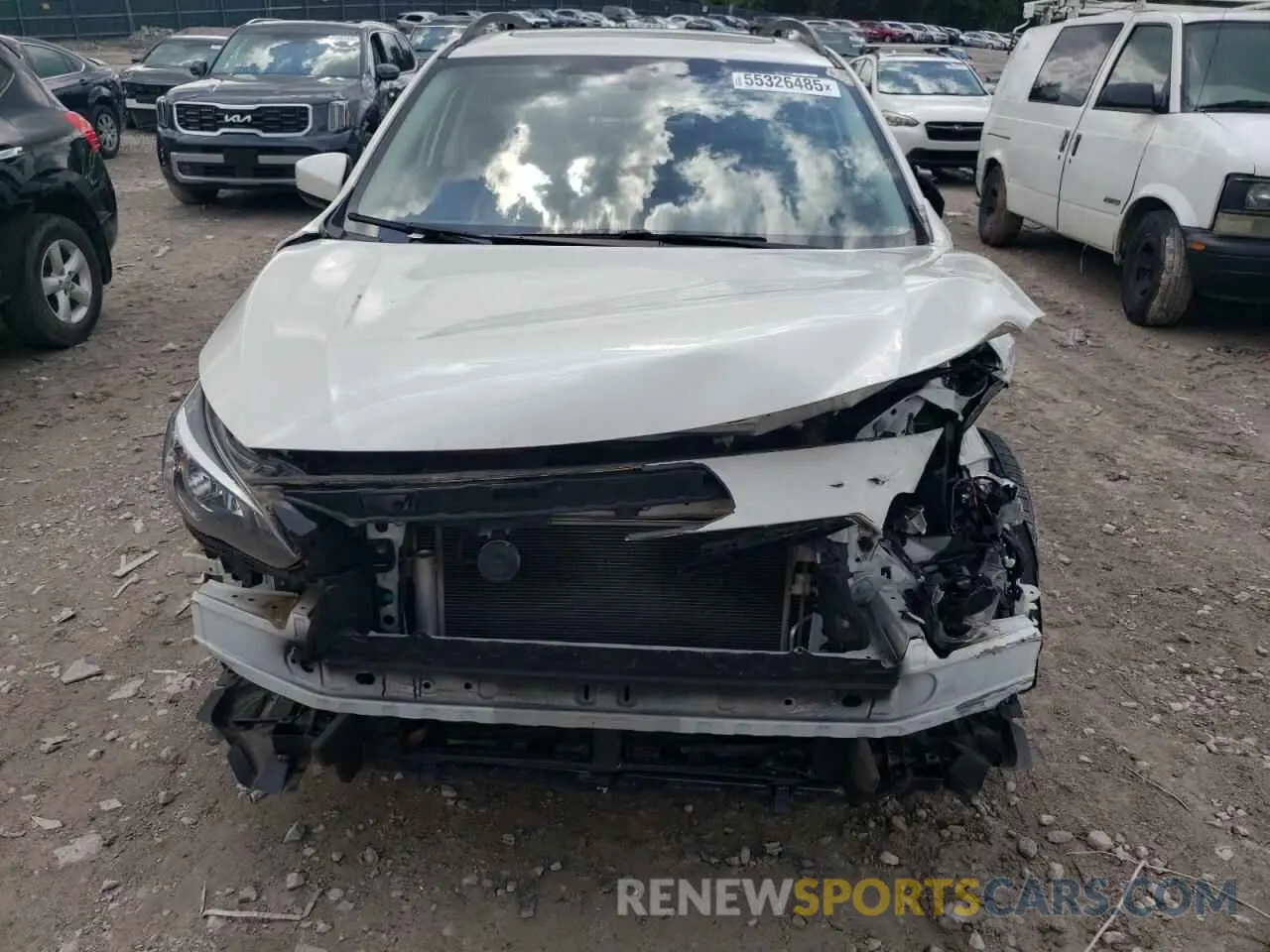 5 Photograph of a damaged car JF2GTAEC0KH207136 SUBARU CROSSTREK 2019