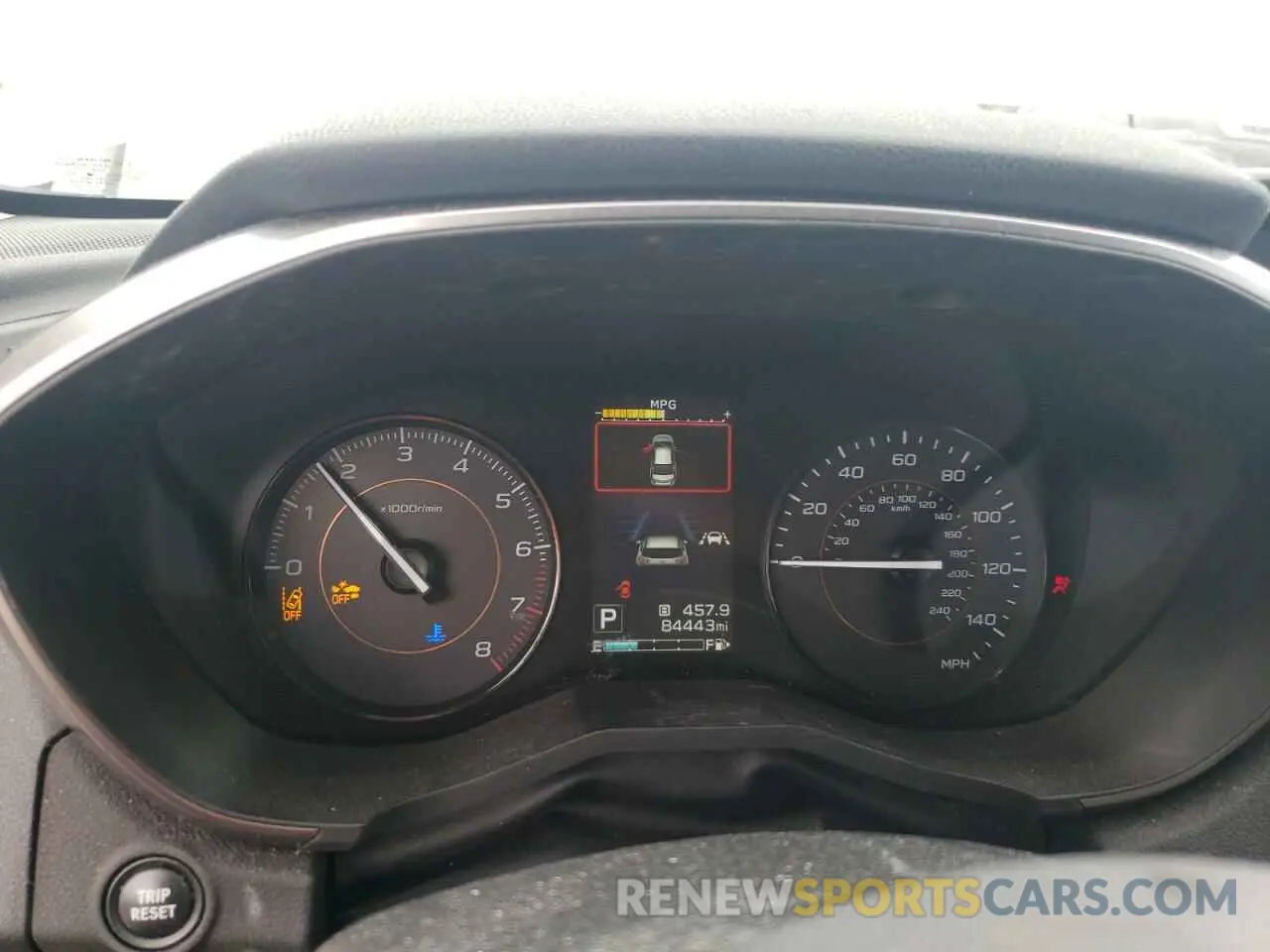 9 Photograph of a damaged car JF2GTAEC0KH207136 SUBARU CROSSTREK 2019