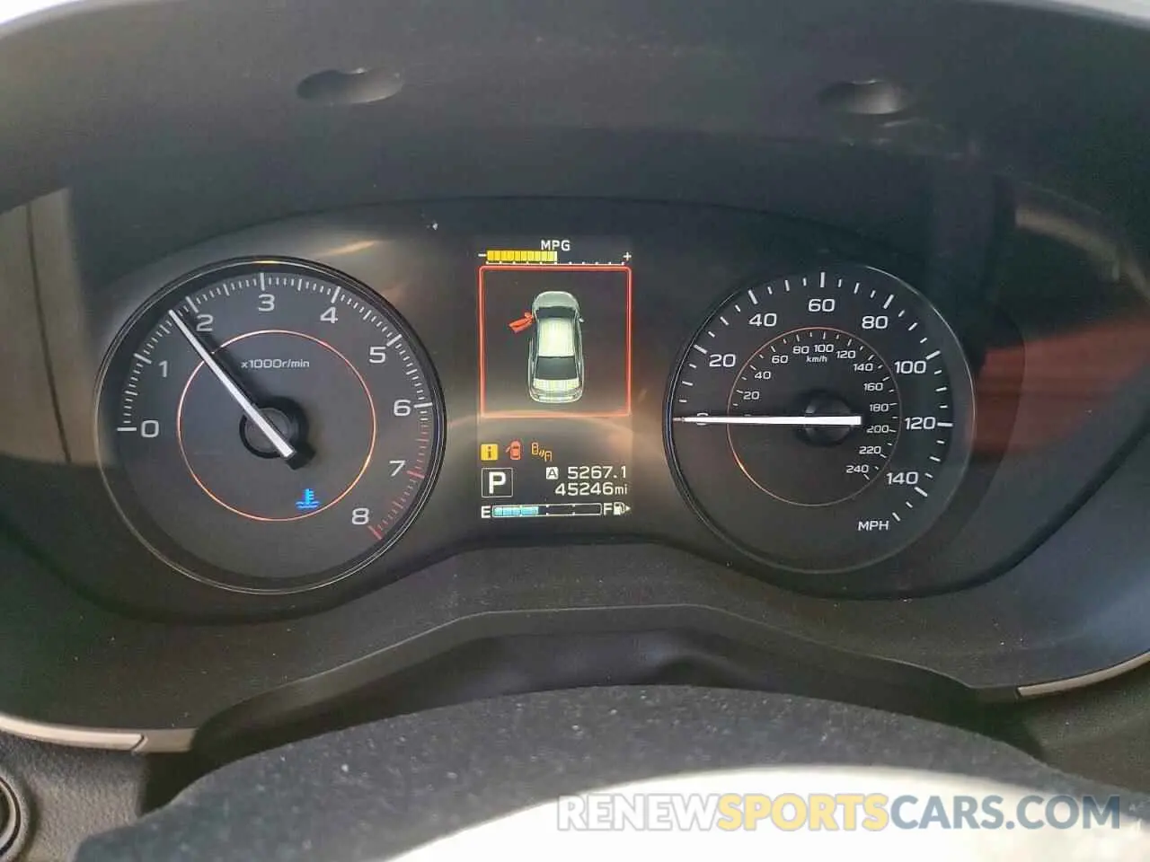 9 Photograph of a damaged car JF2GTAEC0KH288039 SUBARU CROSSTREK 2019