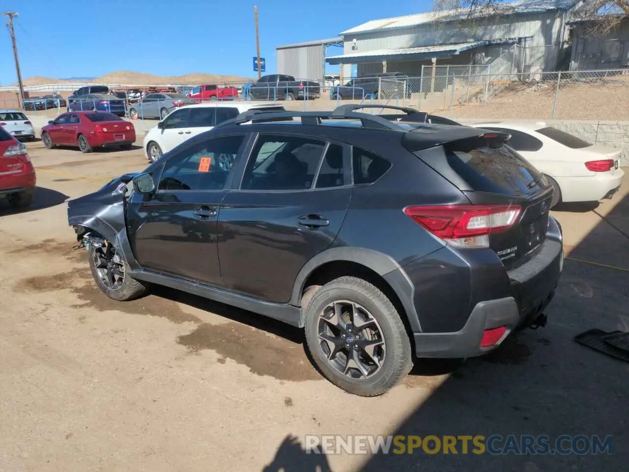 2 Photograph of a damaged car JF2GTAEC0KH317121 SUBARU CROSSTREK 2019