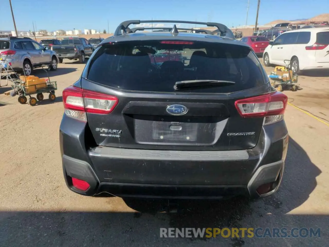 6 Photograph of a damaged car JF2GTAEC0KH317121 SUBARU CROSSTREK 2019
