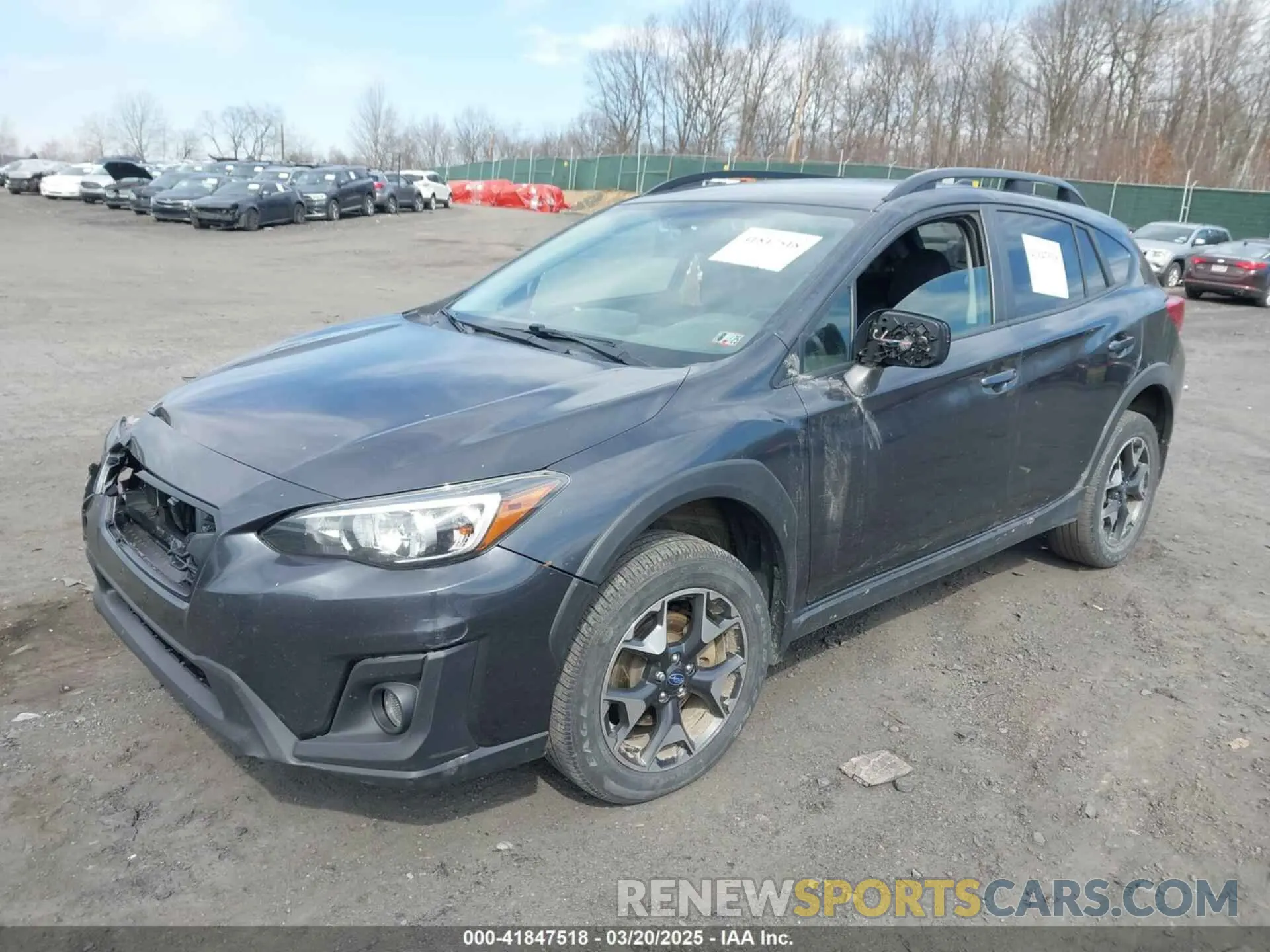 2 Photograph of a damaged car JF2GTAEC0KH317782 SUBARU CROSSTREK 2019