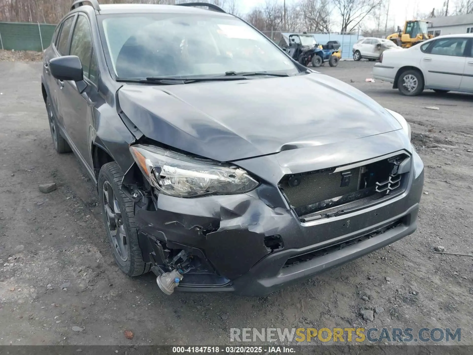 6 Photograph of a damaged car JF2GTAEC0KH317782 SUBARU CROSSTREK 2019