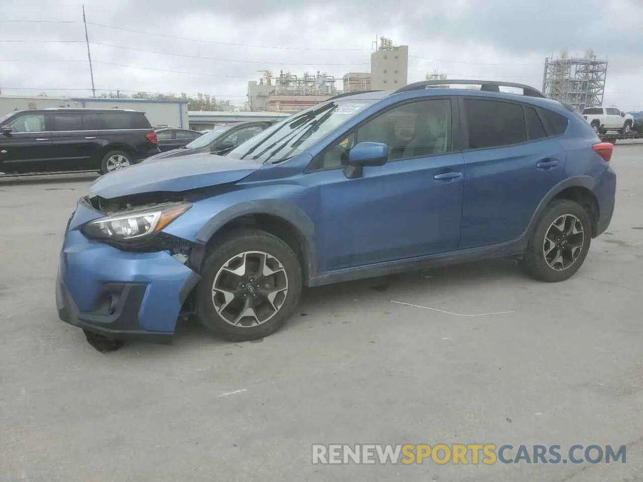 1 Photograph of a damaged car JF2GTAEC1K8210532 SUBARU CROSSTREK 2019