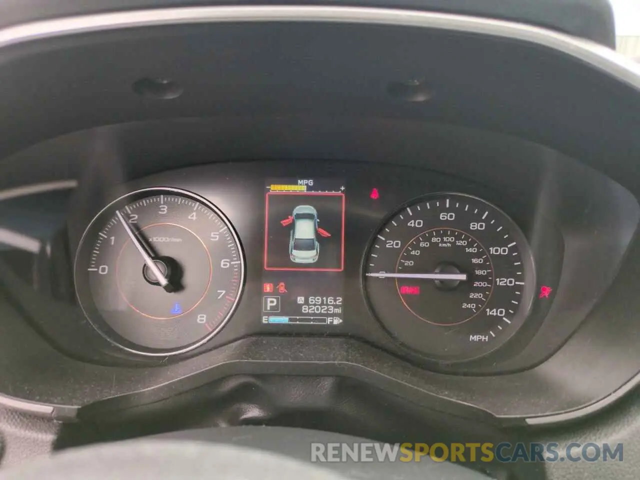 9 Photograph of a damaged car JF2GTAEC1K8294951 SUBARU CROSSTREK 2019