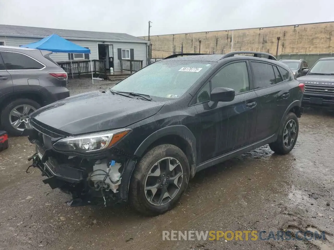1 Photograph of a damaged car JF2GTAEC1K8383242 SUBARU CROSSTREK 2019