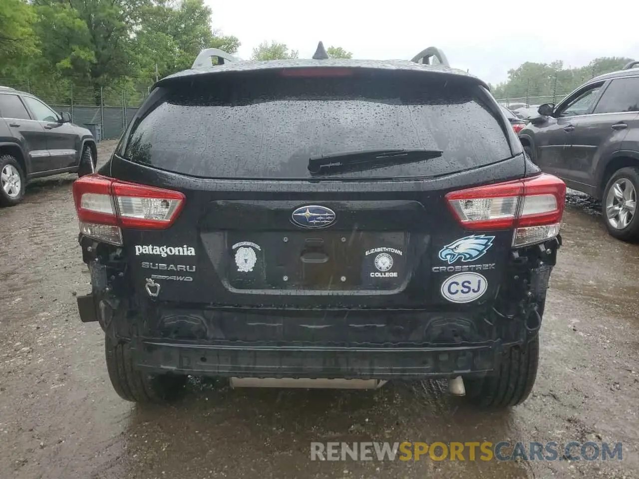 6 Photograph of a damaged car JF2GTAEC1K8383242 SUBARU CROSSTREK 2019