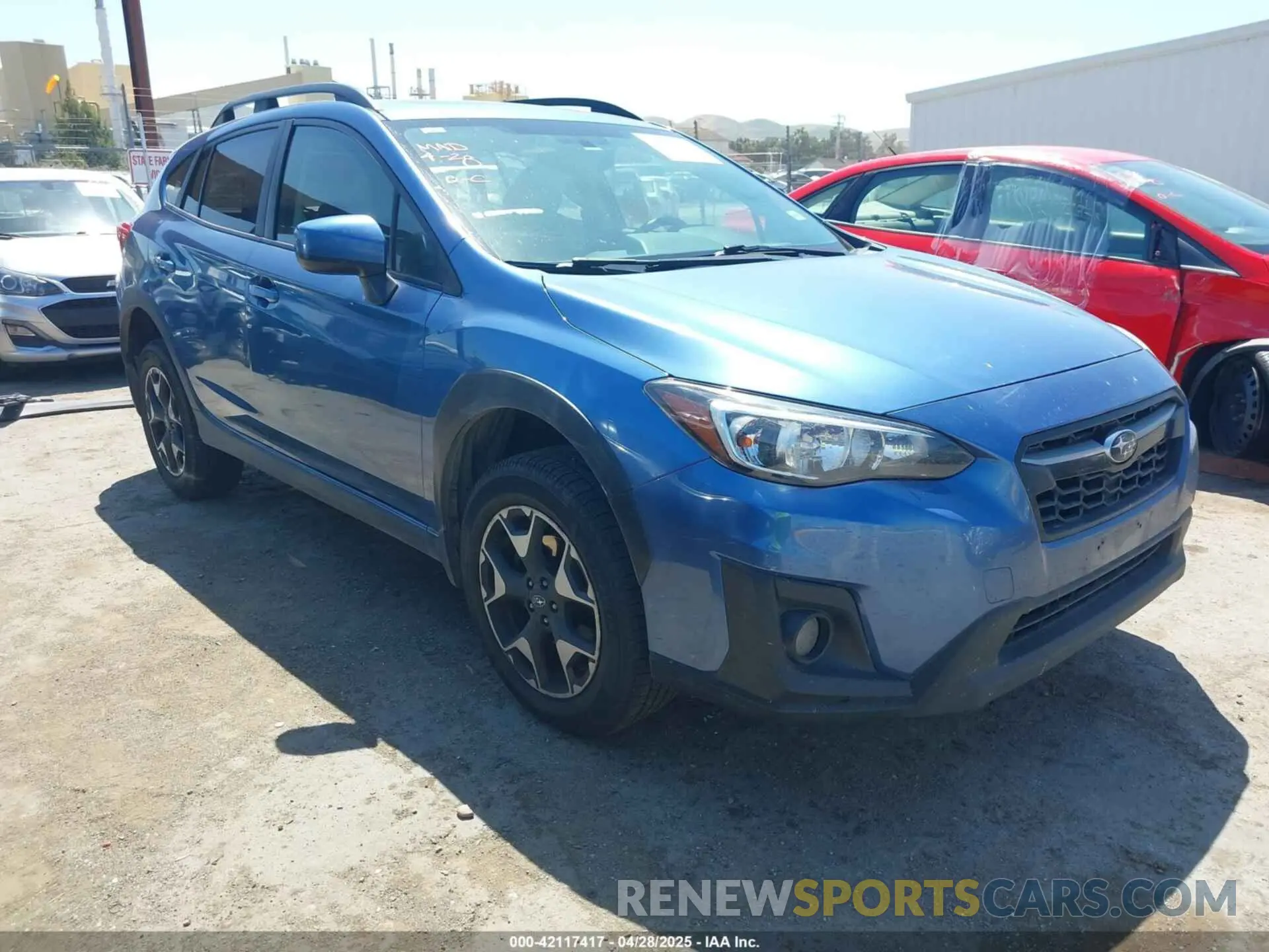 1 Photograph of a damaged car JF2GTAEC1KH250092 SUBARU CROSSTREK 2019