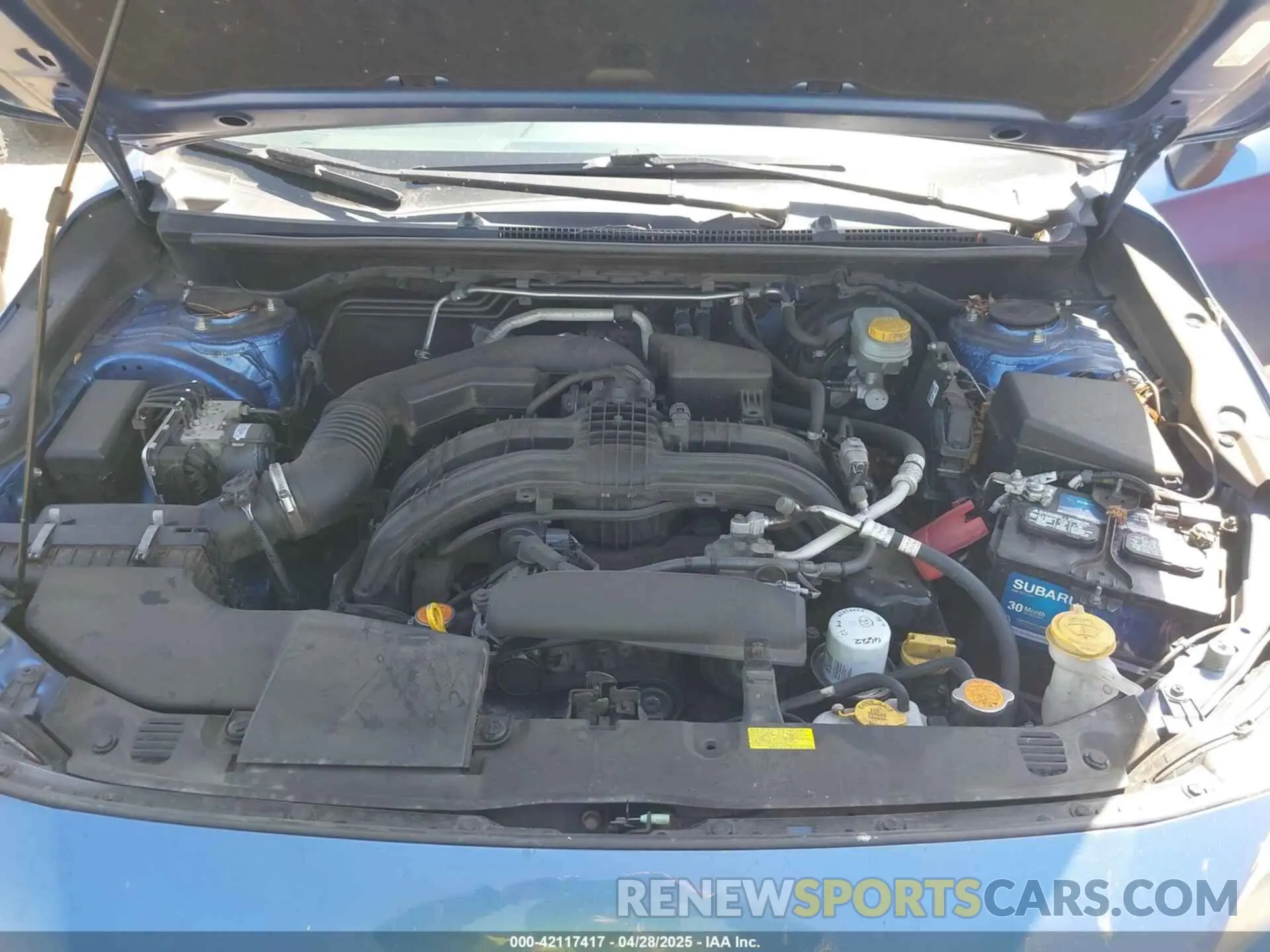10 Photograph of a damaged car JF2GTAEC1KH250092 SUBARU CROSSTREK 2019