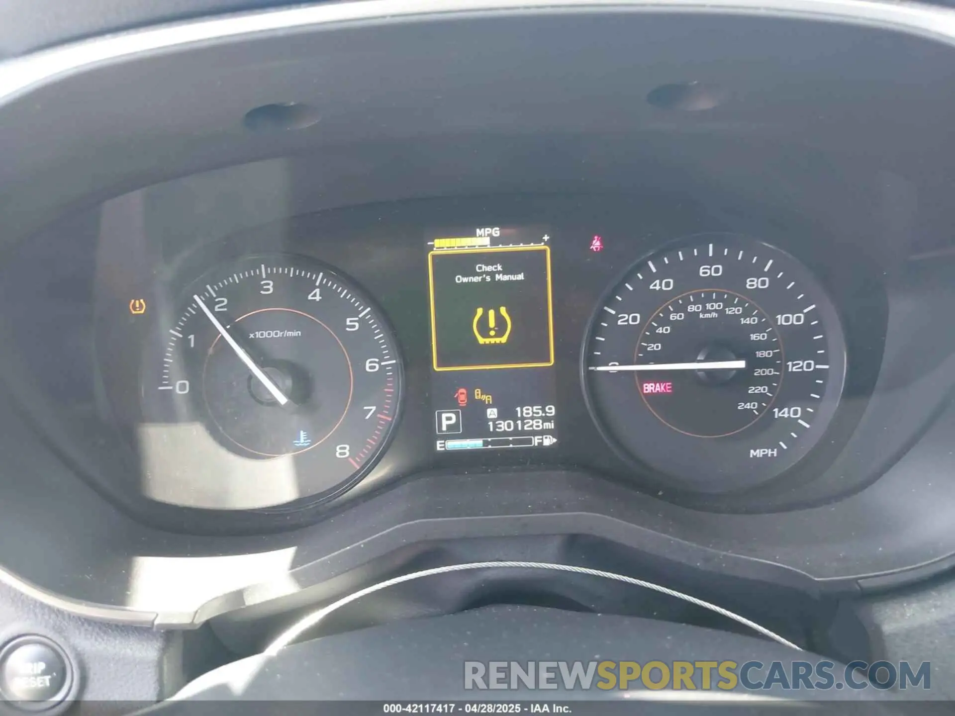 7 Photograph of a damaged car JF2GTAEC1KH250092 SUBARU CROSSTREK 2019