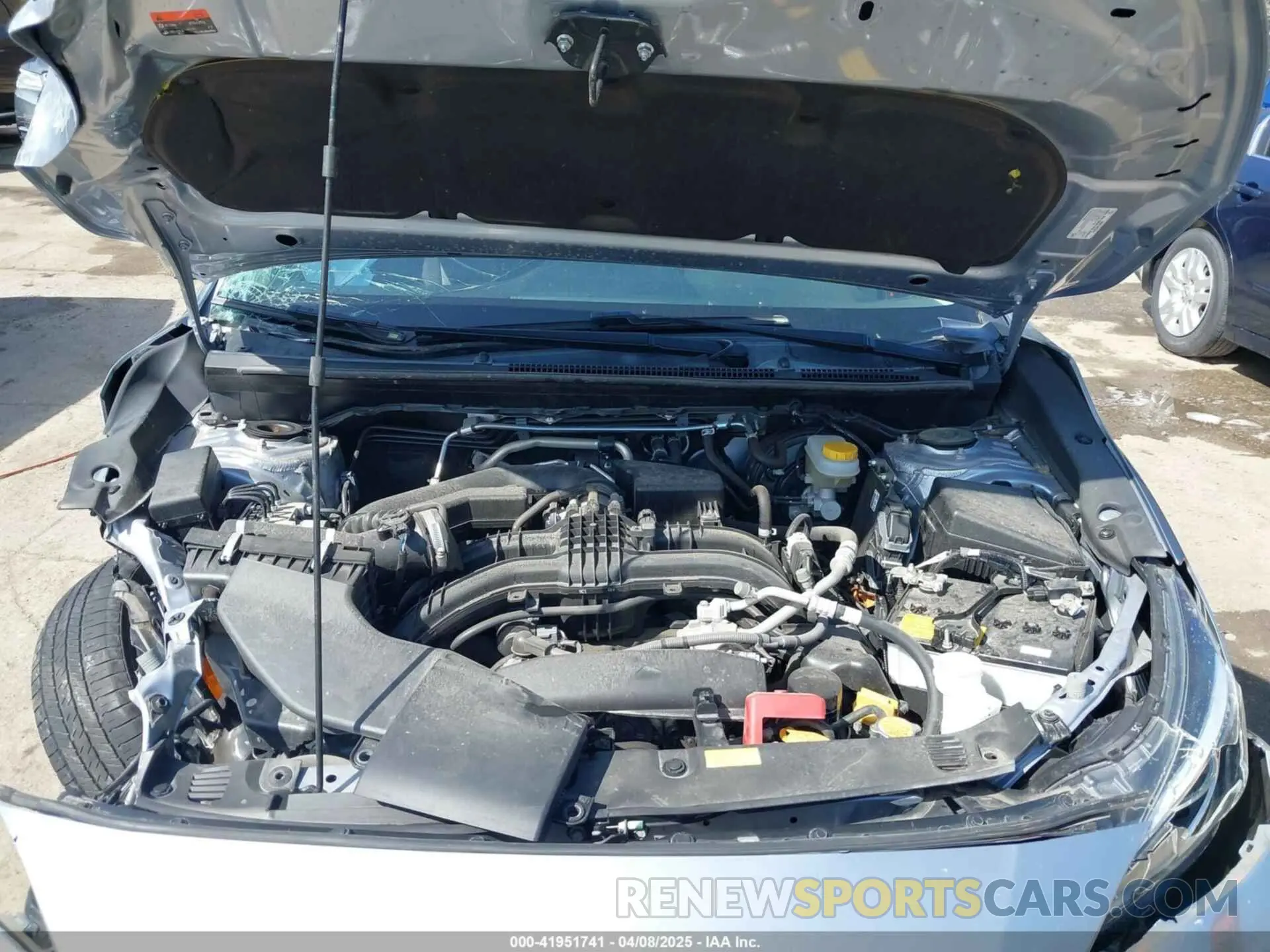 10 Photograph of a damaged car JF2GTAEC1KH310985 SUBARU CROSSTREK 2019