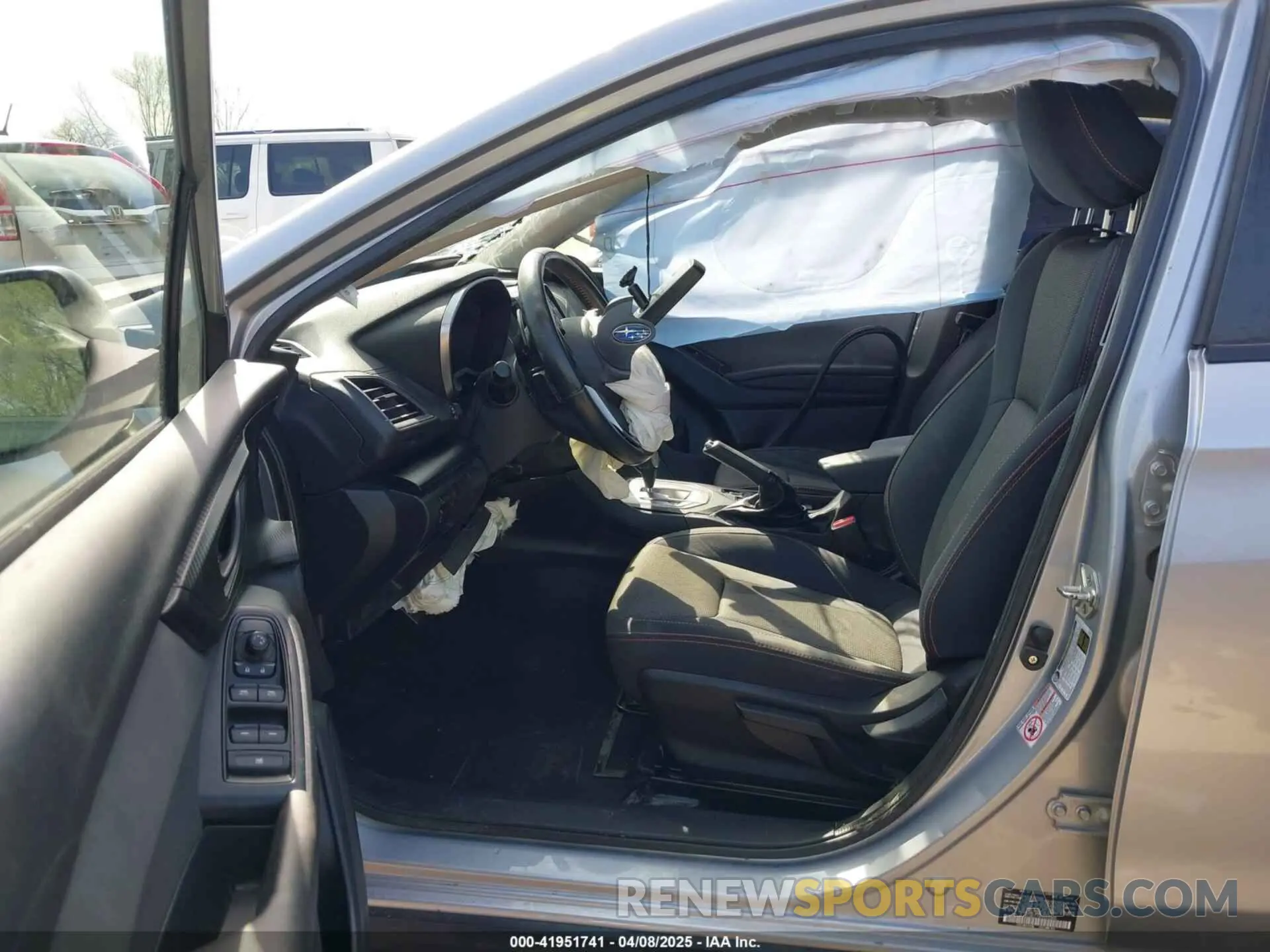 5 Photograph of a damaged car JF2GTAEC1KH310985 SUBARU CROSSTREK 2019