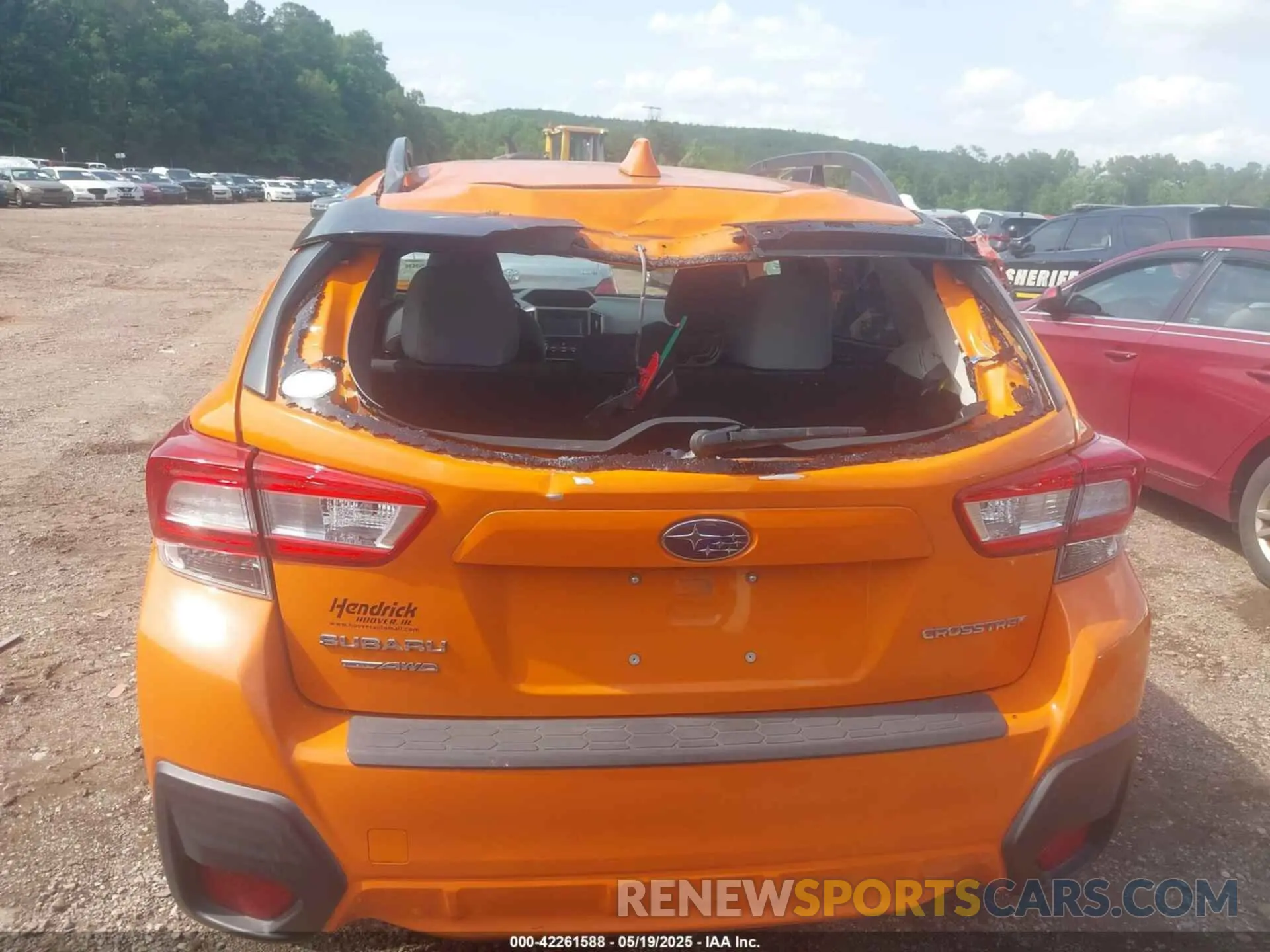 6 Photograph of a damaged car JF2GTAEC2K8235763 SUBARU CROSSTREK 2019