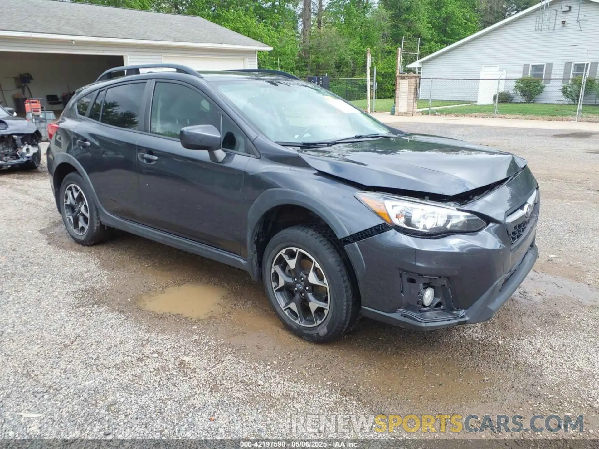 1 Photograph of a damaged car JF2GTAEC2K8276393 SUBARU CROSSTREK 2019