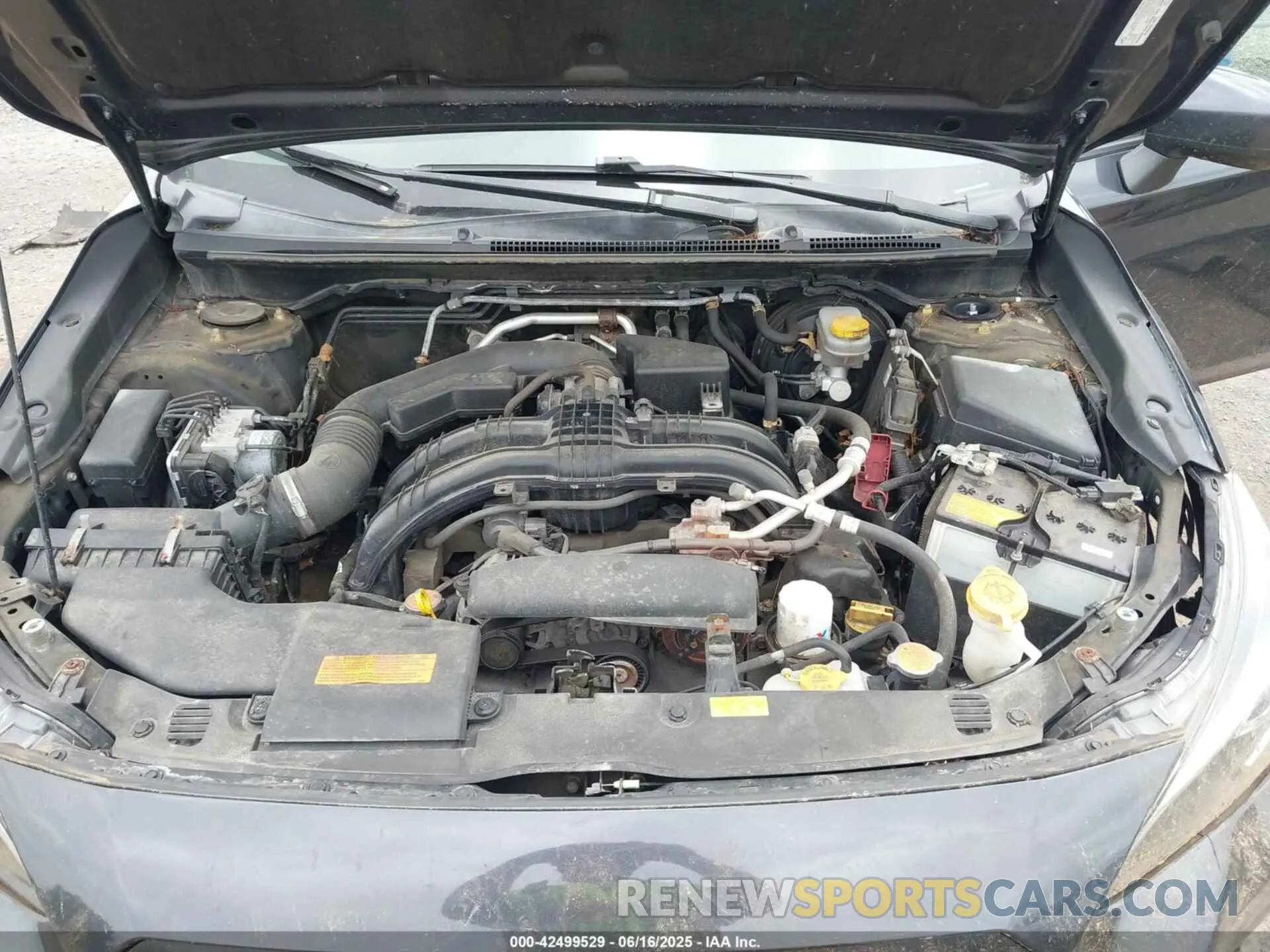 10 Photograph of a damaged car JF2GTAEC2K8371956 SUBARU CROSSTREK 2019