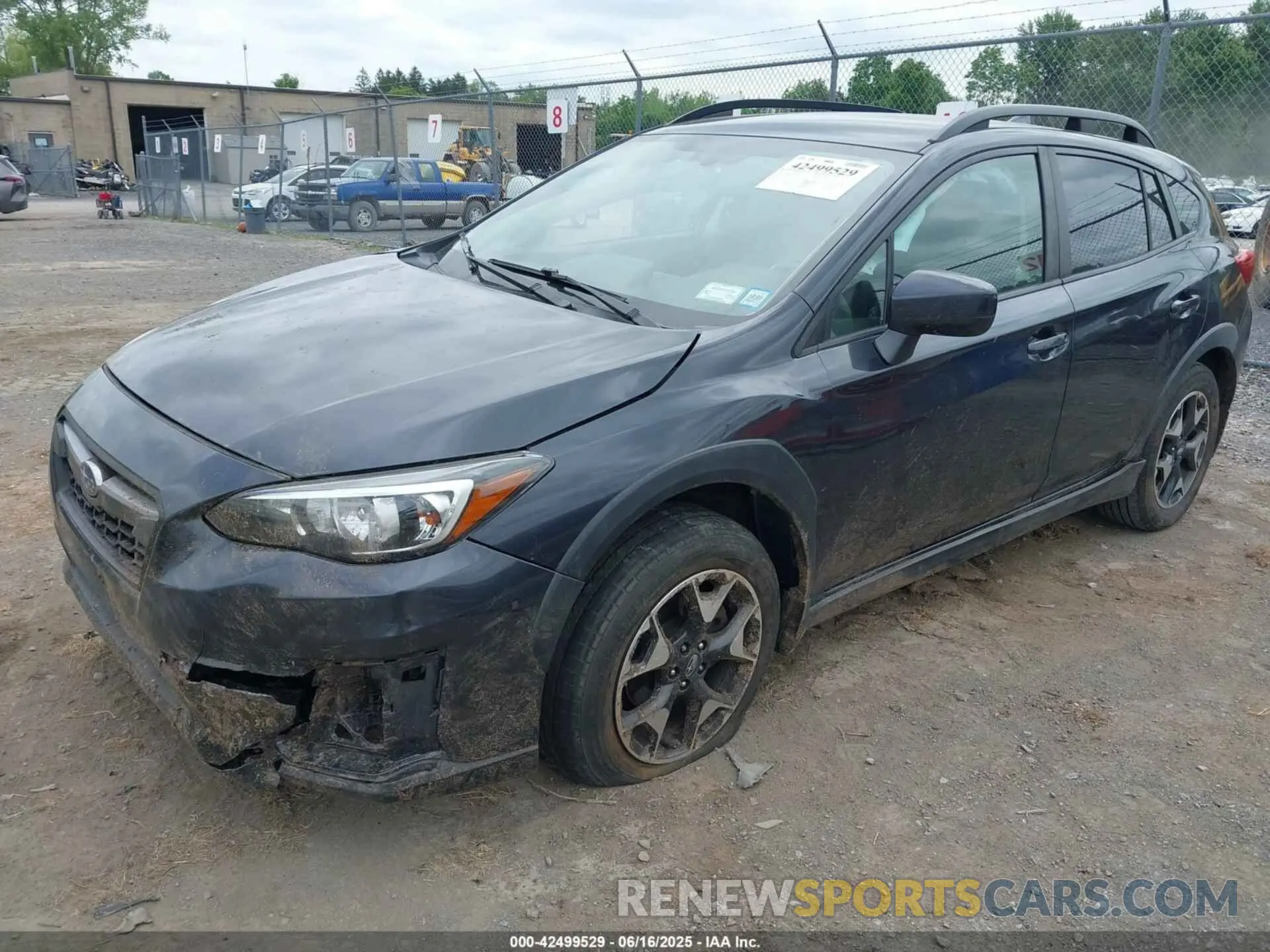 2 Photograph of a damaged car JF2GTAEC2K8371956 SUBARU CROSSTREK 2019