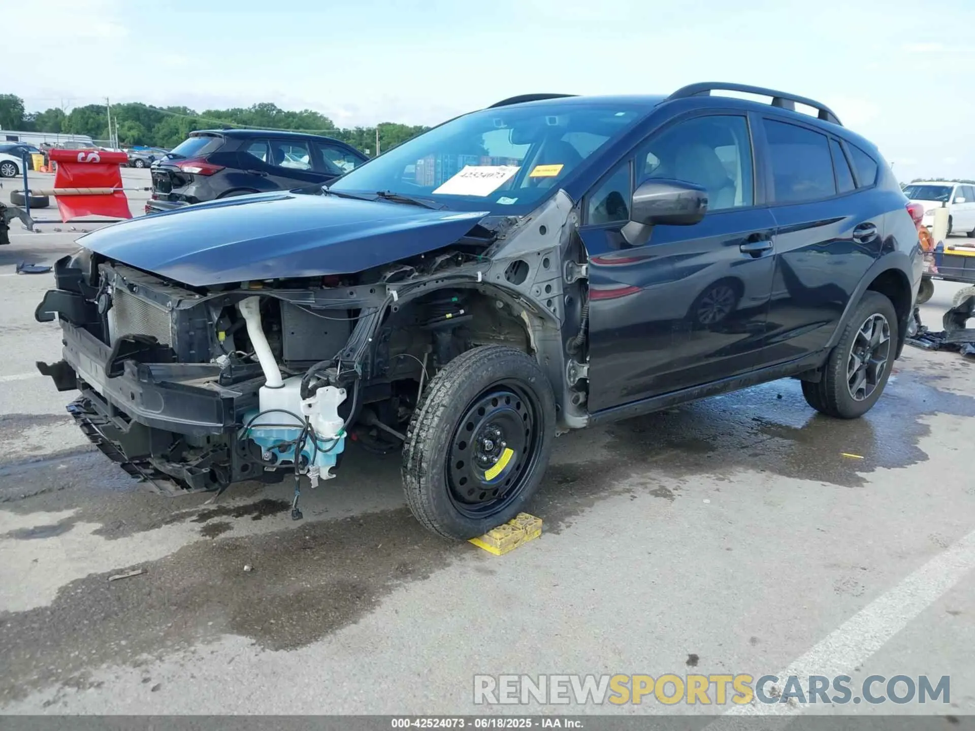 2 Photograph of a damaged car JF2GTAEC2KH204920 SUBARU CROSSTREK 2019