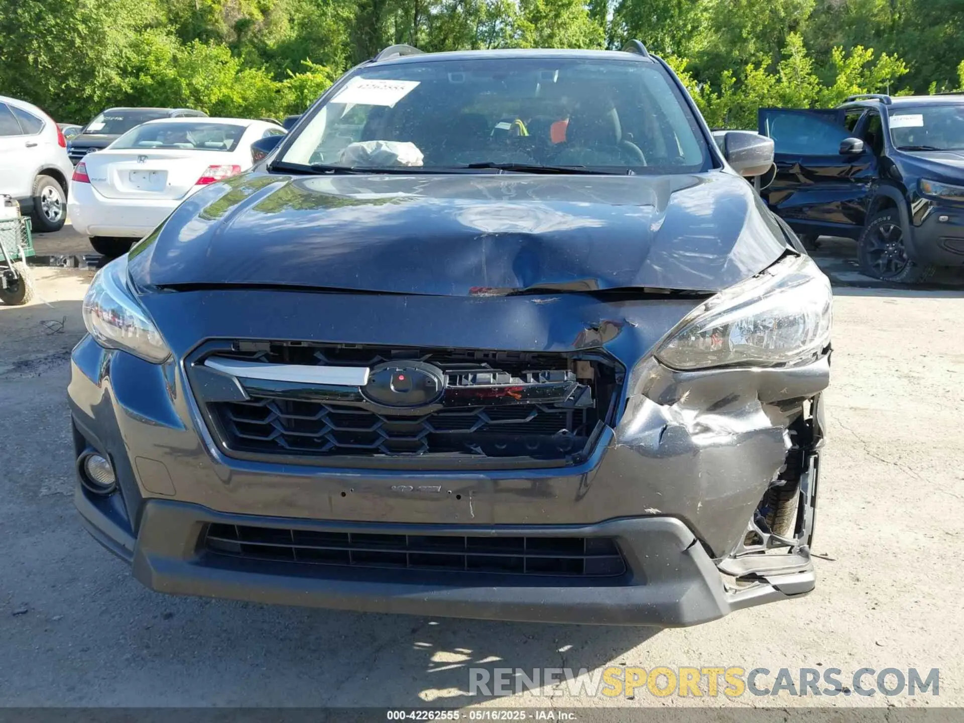 6 Photograph of a damaged car JF2GTAEC2KH396632 SUBARU CROSSTREK 2019