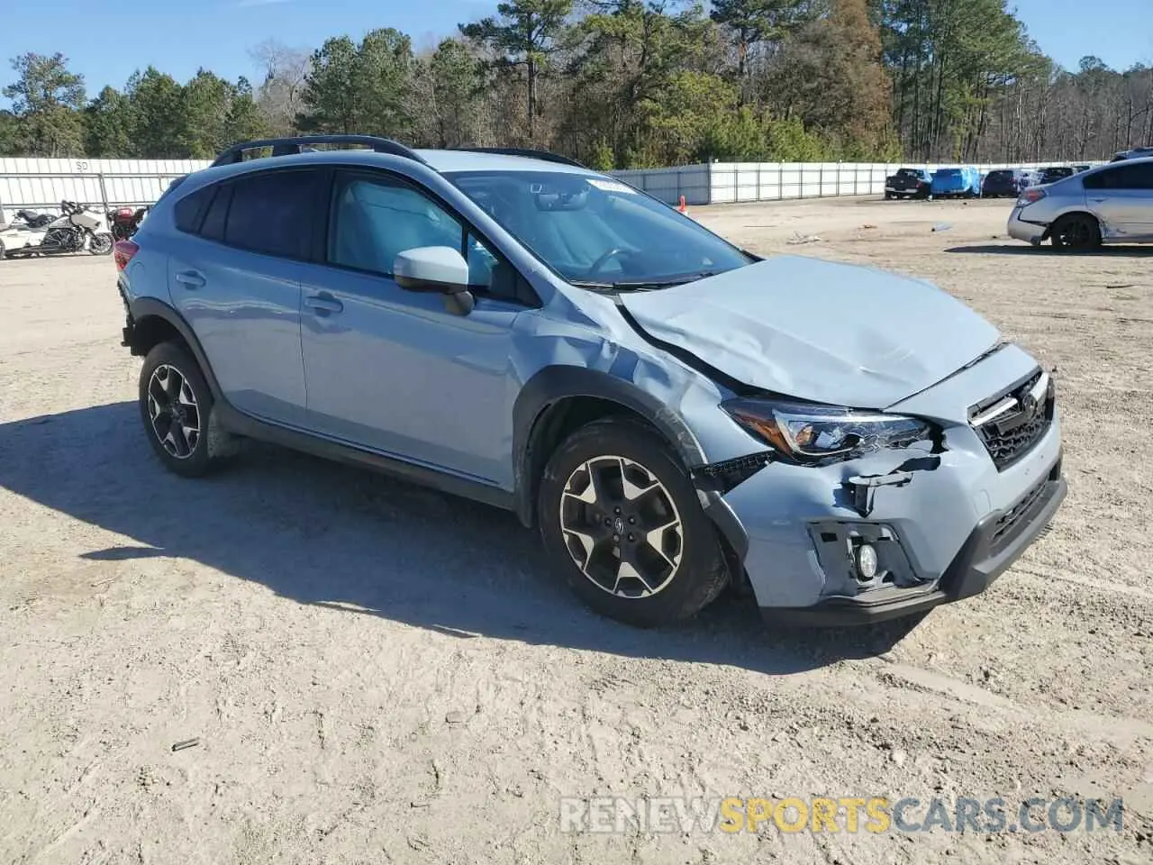 4 Photograph of a damaged car JF2GTAEC3K8321177 SUBARU CROSSTREK 2019