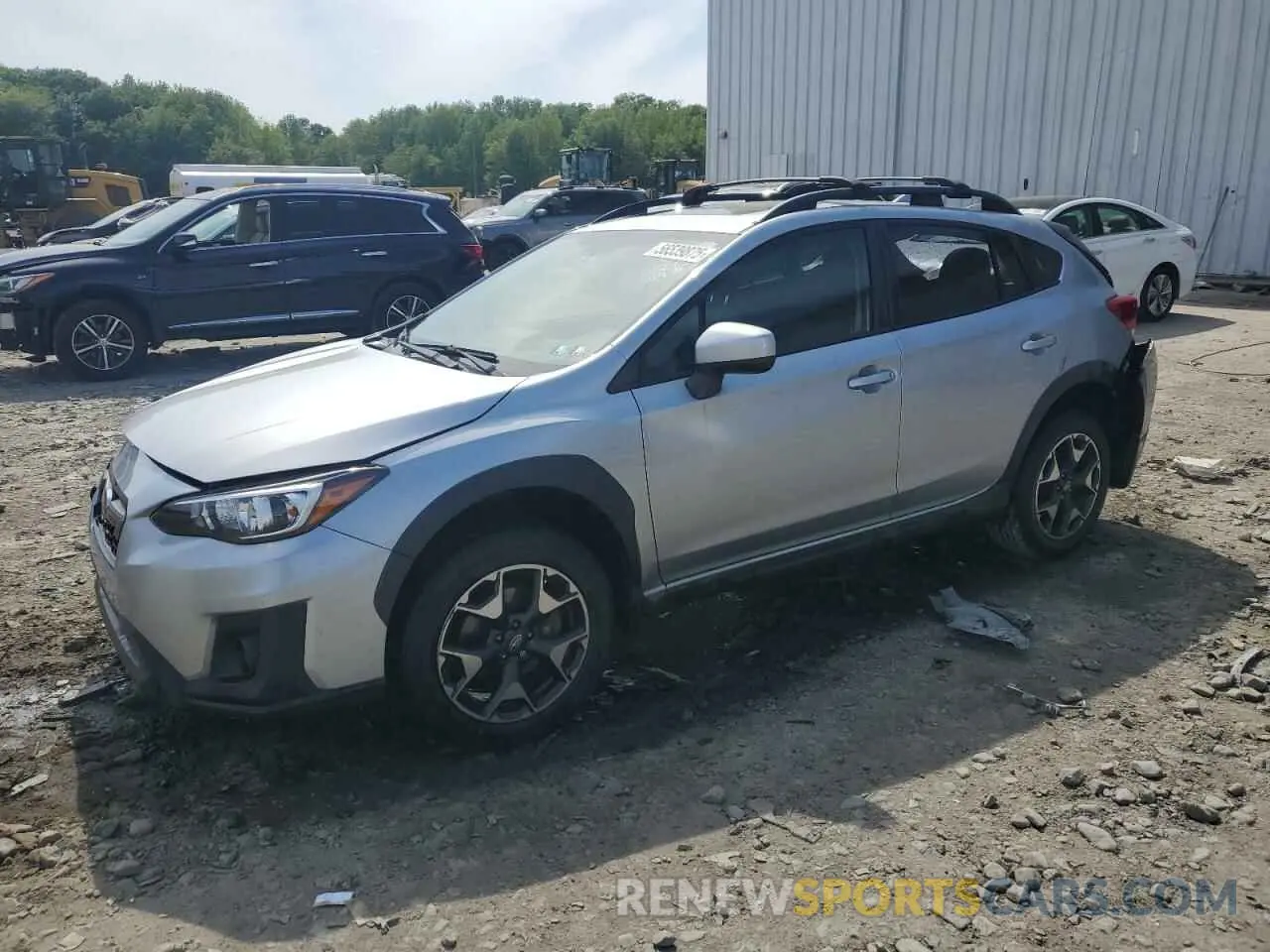 1 Photograph of a damaged car JF2GTAEC3KH248361 SUBARU CROSSTREK 2019