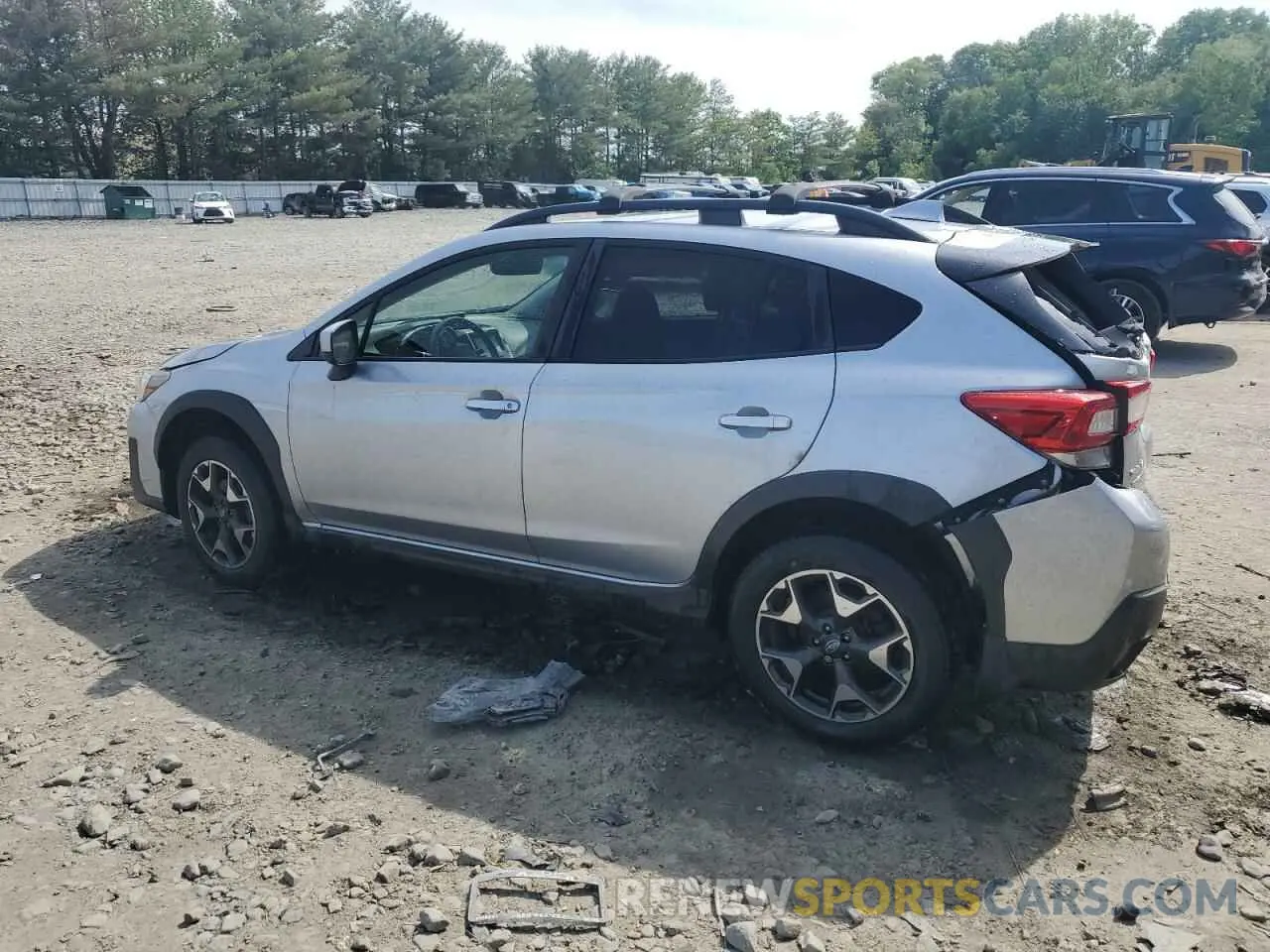 2 Photograph of a damaged car JF2GTAEC3KH248361 SUBARU CROSSTREK 2019