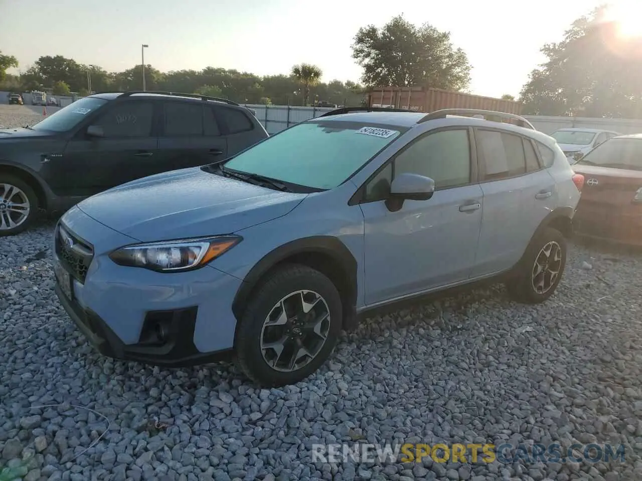 1 Photograph of a damaged car JF2GTAEC3KH307991 SUBARU CROSSTREK 2019