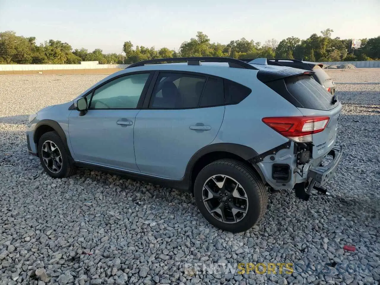 2 Photograph of a damaged car JF2GTAEC3KH307991 SUBARU CROSSTREK 2019