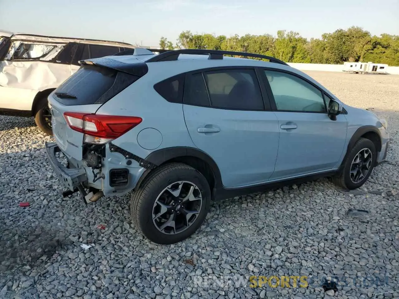 3 Photograph of a damaged car JF2GTAEC3KH307991 SUBARU CROSSTREK 2019