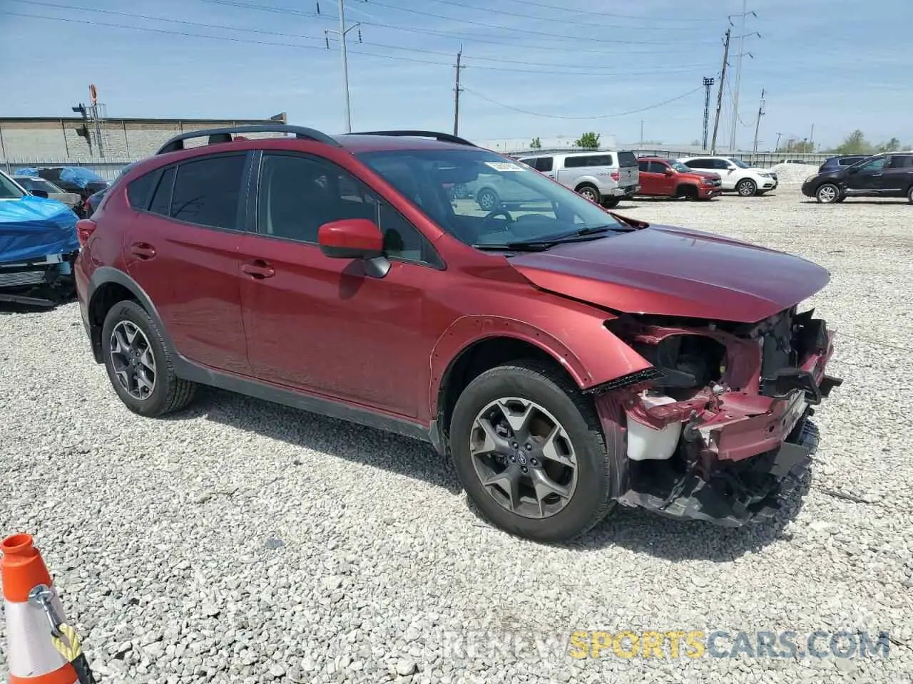 4 Photograph of a damaged car JF2GTAEC4K8238633 SUBARU CROSSTREK 2019