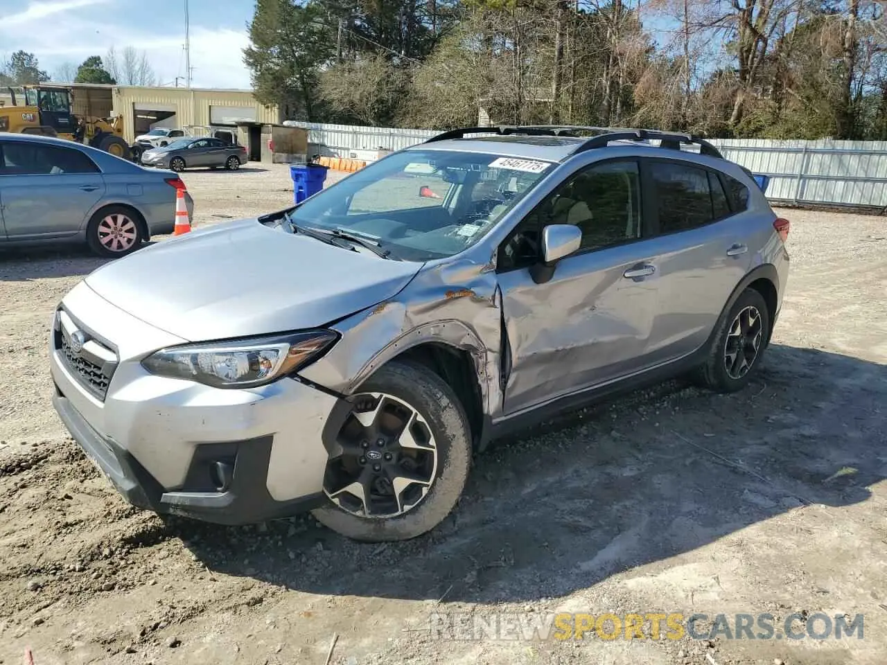 1 Photograph of a damaged car JF2GTAEC4K8331460 SUBARU CROSSTREK 2019