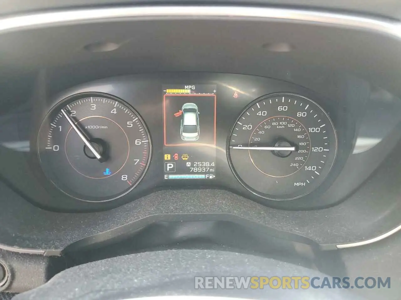9 Photograph of a damaged car JF2GTAEC4K8331460 SUBARU CROSSTREK 2019