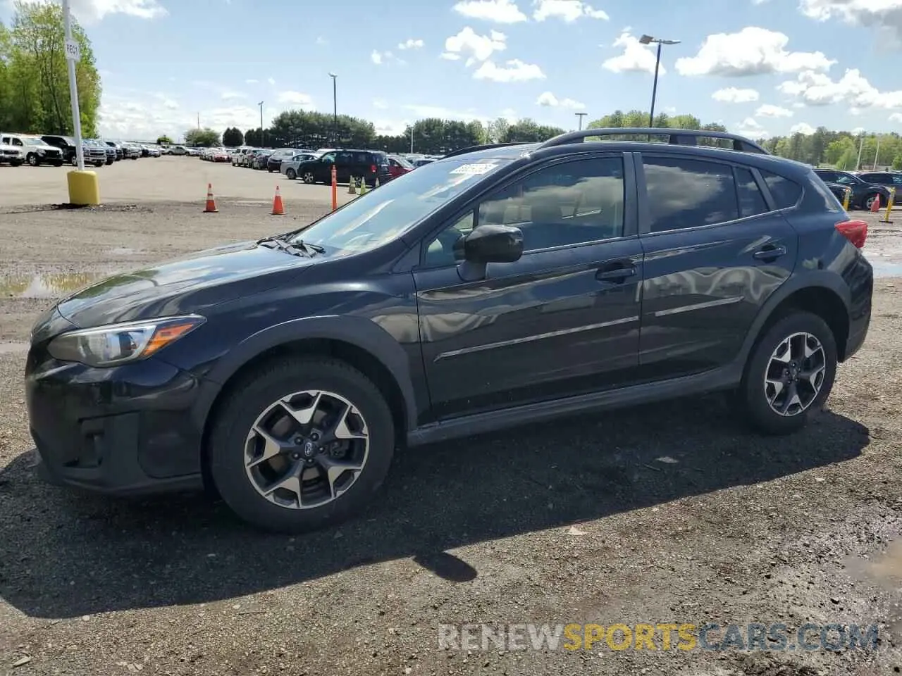 1 Photograph of a damaged car JF2GTAEC4KH206457 SUBARU CROSSTREK 2019