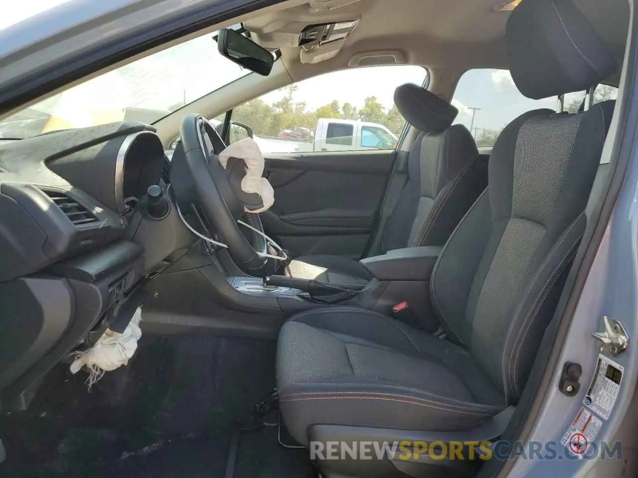 7 Photograph of a damaged car JF2GTAEC4KH224800 SUBARU CROSSTREK 2019