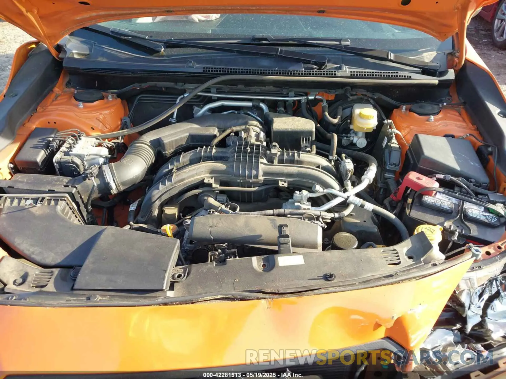 10 Photograph of a damaged car JF2GTAEC4KH241757 SUBARU CROSSTREK 2019