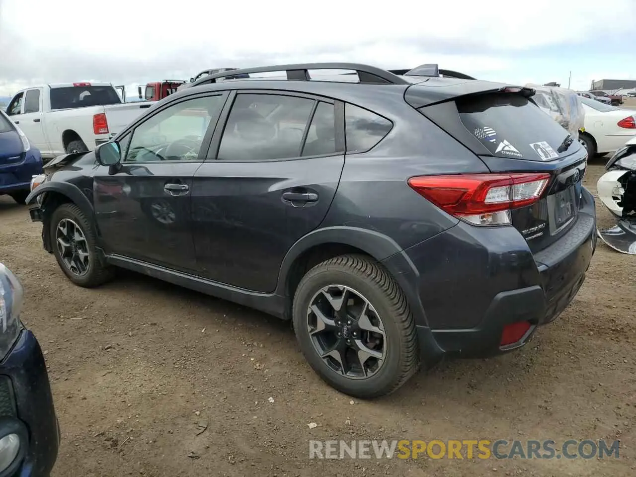 2 Photograph of a damaged car JF2GTAEC4KH316425 SUBARU CROSSTREK 2019